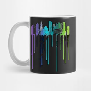 Skyline Art of a City Mug